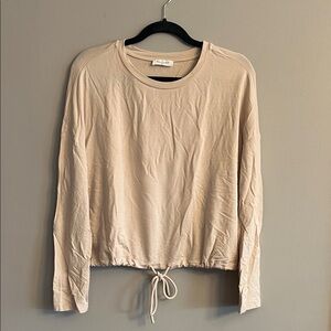 Sophie Rue Women's Beige Long Sleeve Top